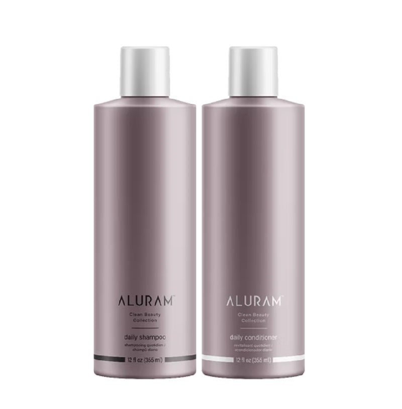 Aluram Clean Beauty Collection Daily Shampoo & Conditioner DUO 355ml