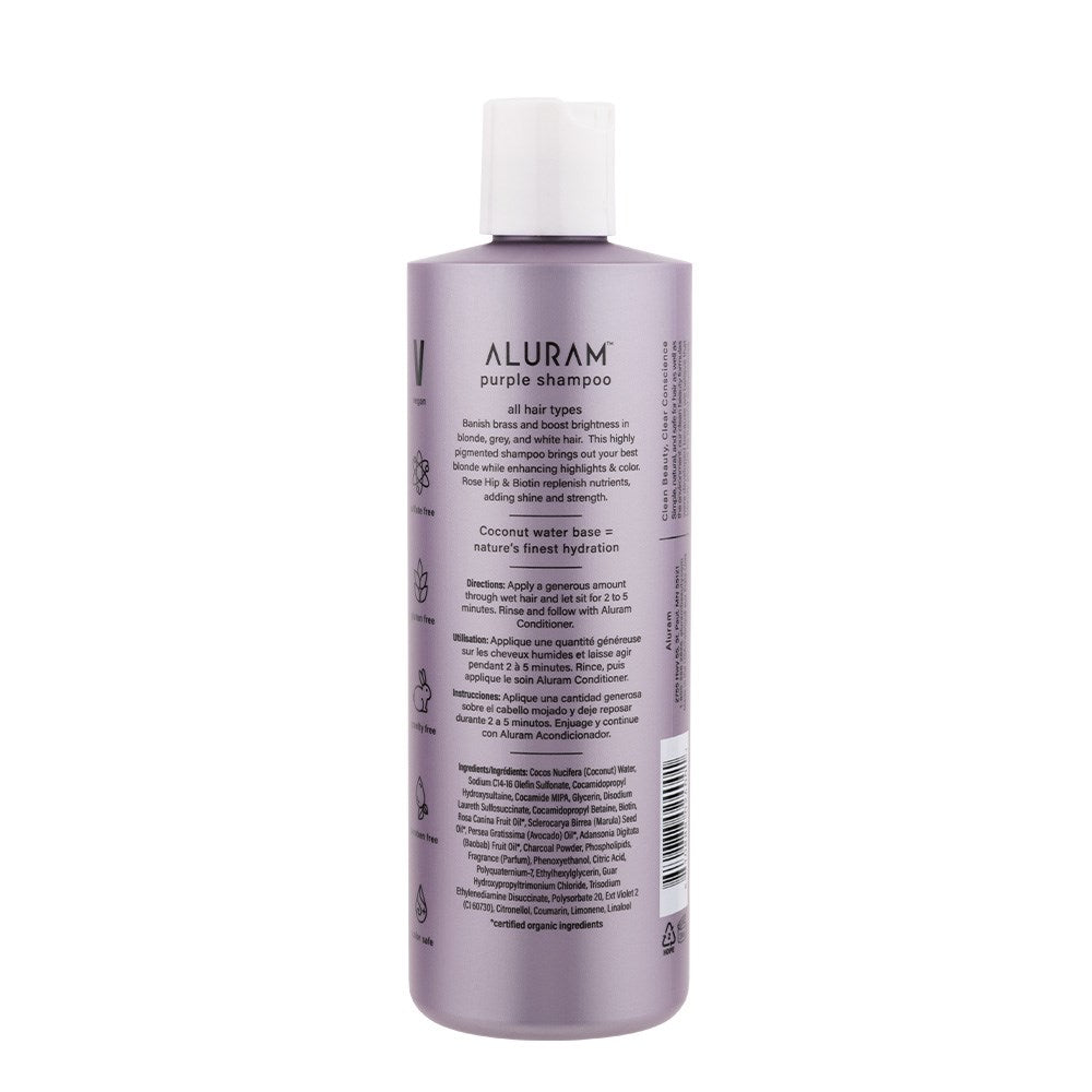 Aluram Clean Beauty Collection Purple Shampoo 355ml