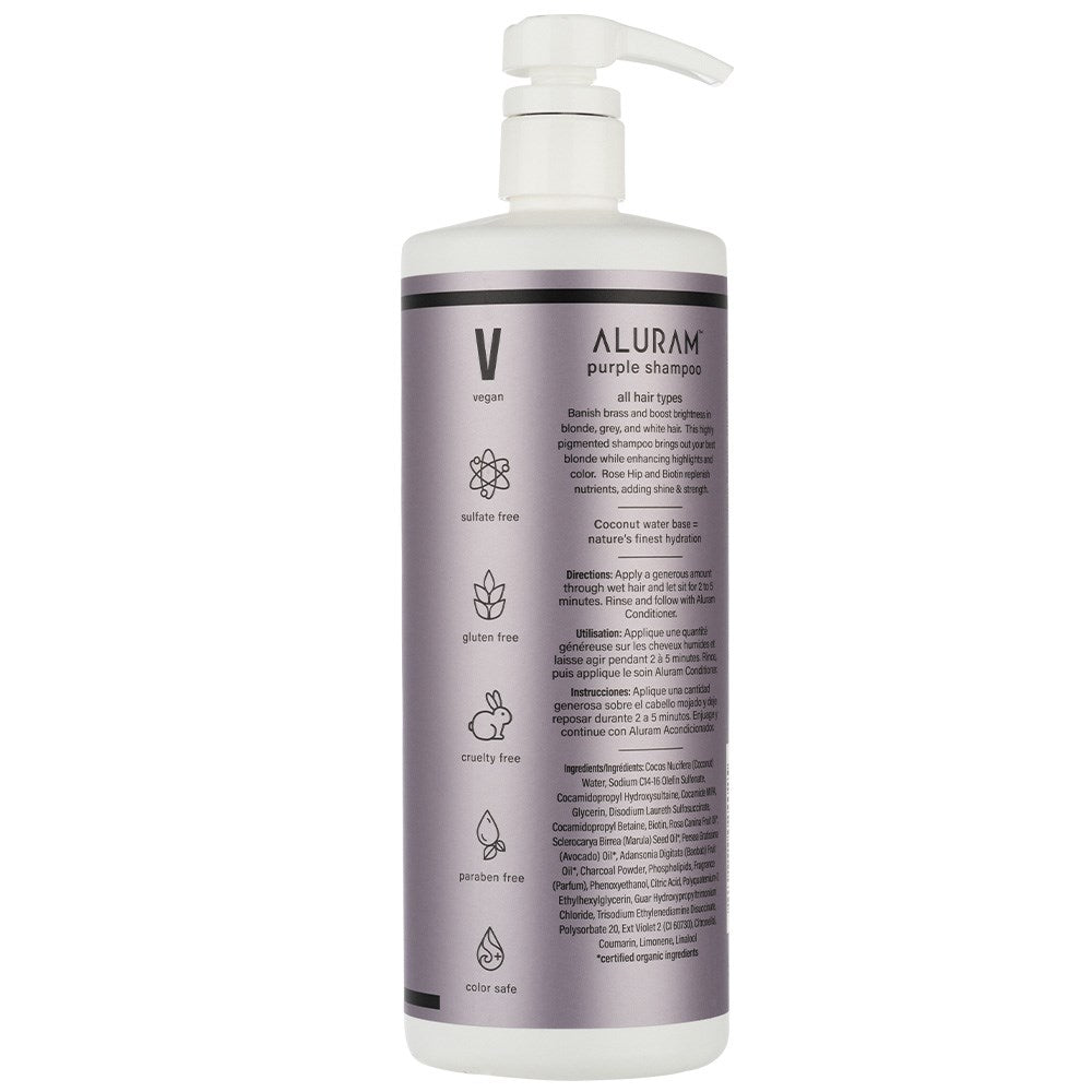 Aluram Clean Beauty Collection Purple Shampoo 1L