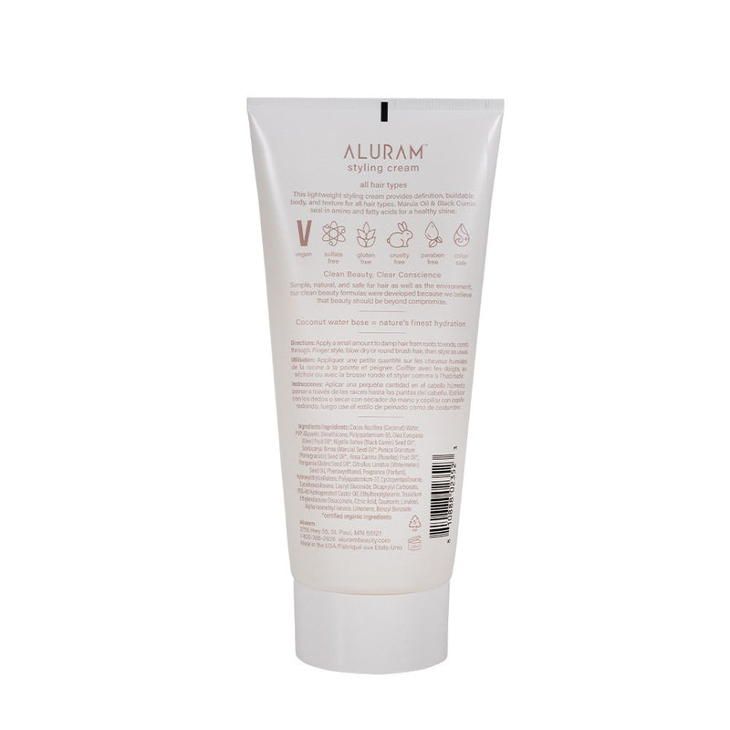 Aluram Clean Beauty Collection Styling Cream 177ml