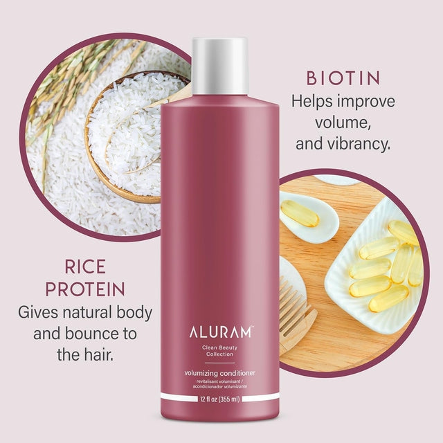 Aluram Clean Beauty Collection Volume Shampoo & Conditioner DUO 355ml
