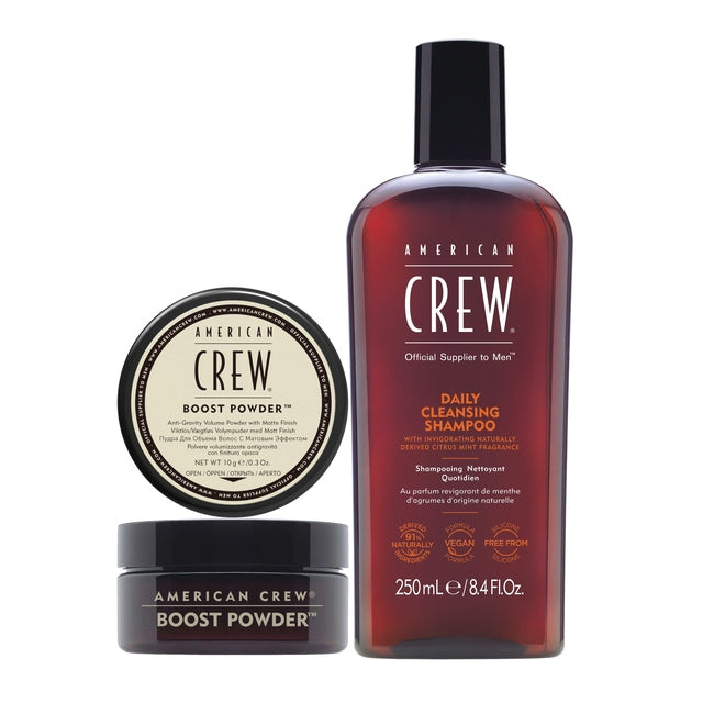 American Crew Boost Power Duo Shampoo + Boost Powder Gift Box