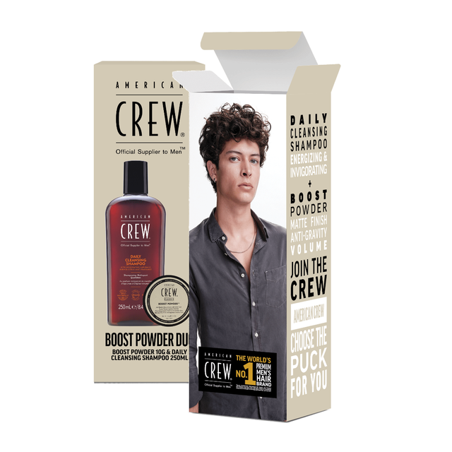 American Crew Boost Power Duo Shampoo + Boost Powder Gift Box