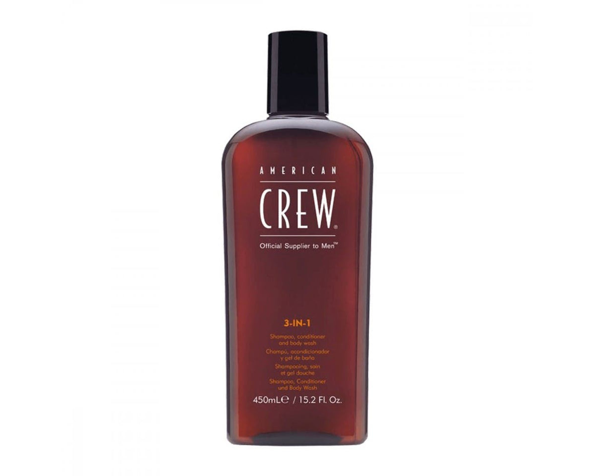 American Crew Classic 3-in-1 Shampoo Conditioner and Body Wash 450ml