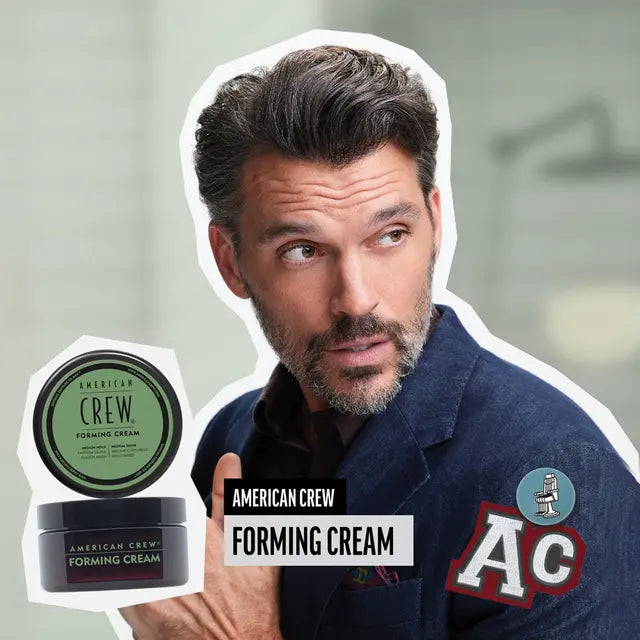 American Crew Forming Cream & Pre-Styling Shampoo With Bonus Socks Pack