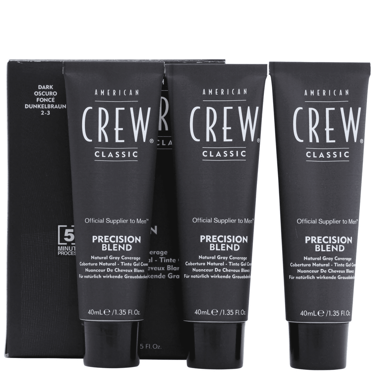 American Crew Precision Blend Hair Colour 2-3 Dark