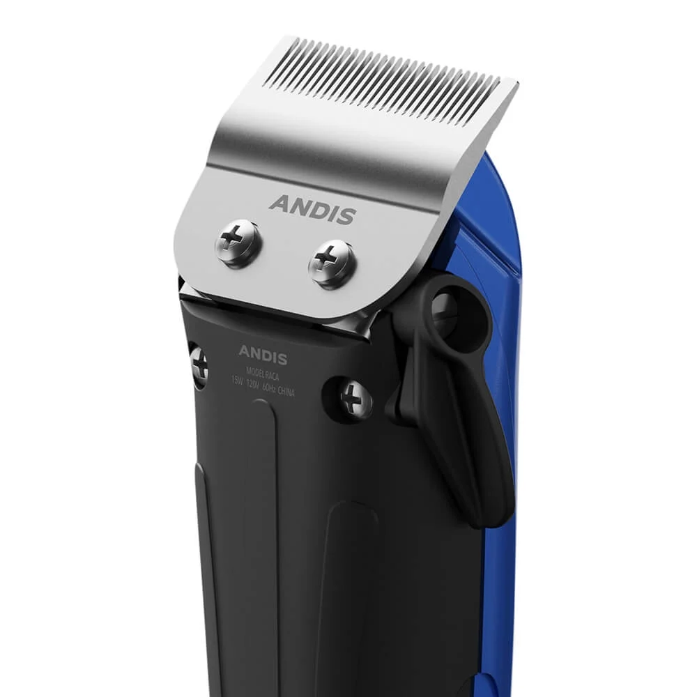 Andis EasyClip ULTRA Pet Clipper Kit – Medium-Duty, Adjustable Blade, 10-Piece Set for Light Grooming & Touch-Ups RACA