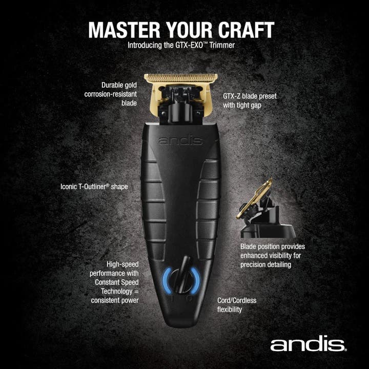 Andis GTX-EXO Cordless Li Trimmer