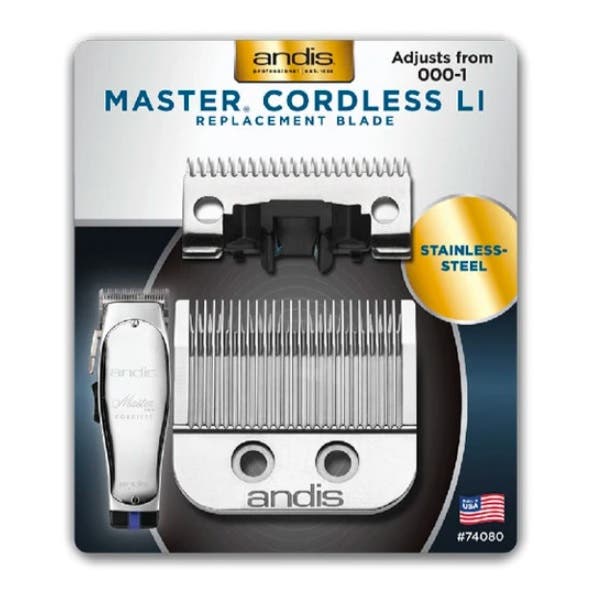 Andis Replacement Blade Set For Master Cordless Li Clipper Adjust from 000-1