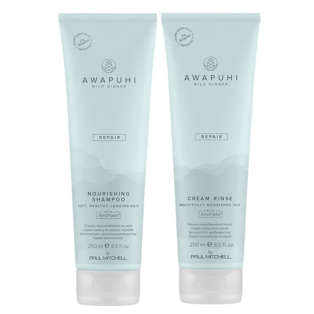 Awapuhi REPAIR Nourishing Shampoo & Cream Rinse DUO