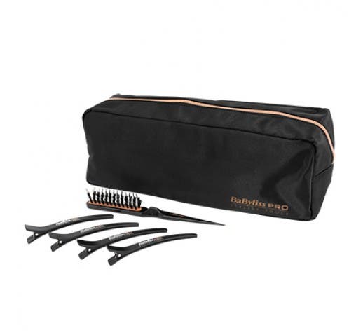 BaByliss PRO Heat Resistant Travel Zip Bag For Hair Straightener & Curling Iron