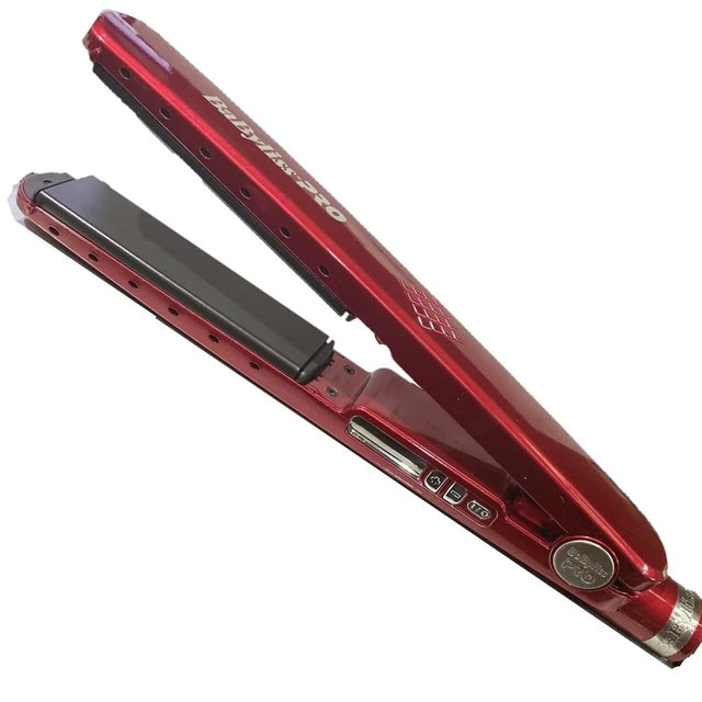 BaByliss Pro Ceramic Titanium 32mm Hair Straightener - Red