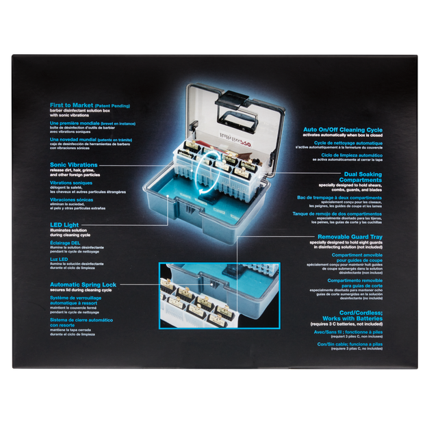 BaBylissPRO BarberSONIC Professional Disinfectant Solution Box