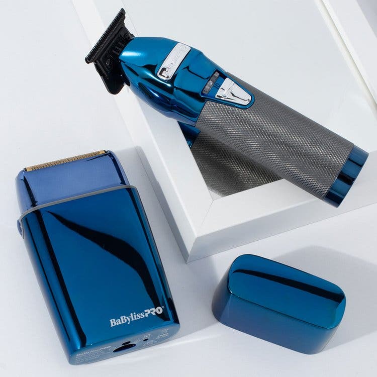 BaBylissPRO BlueFX Duo Outliner Trimmer and Double Foil Shaver