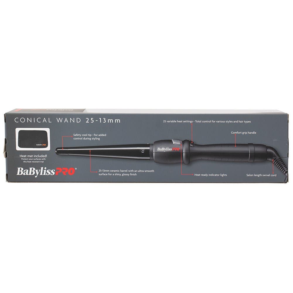 BaBylissPRO Ceramic Conical Curling Iron Regular 13-25mm