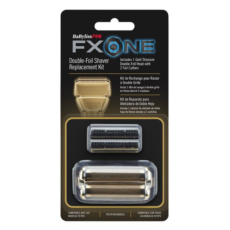BaBylissPRO FXOne Double Shaver Replacement Foil Head - GoldFX