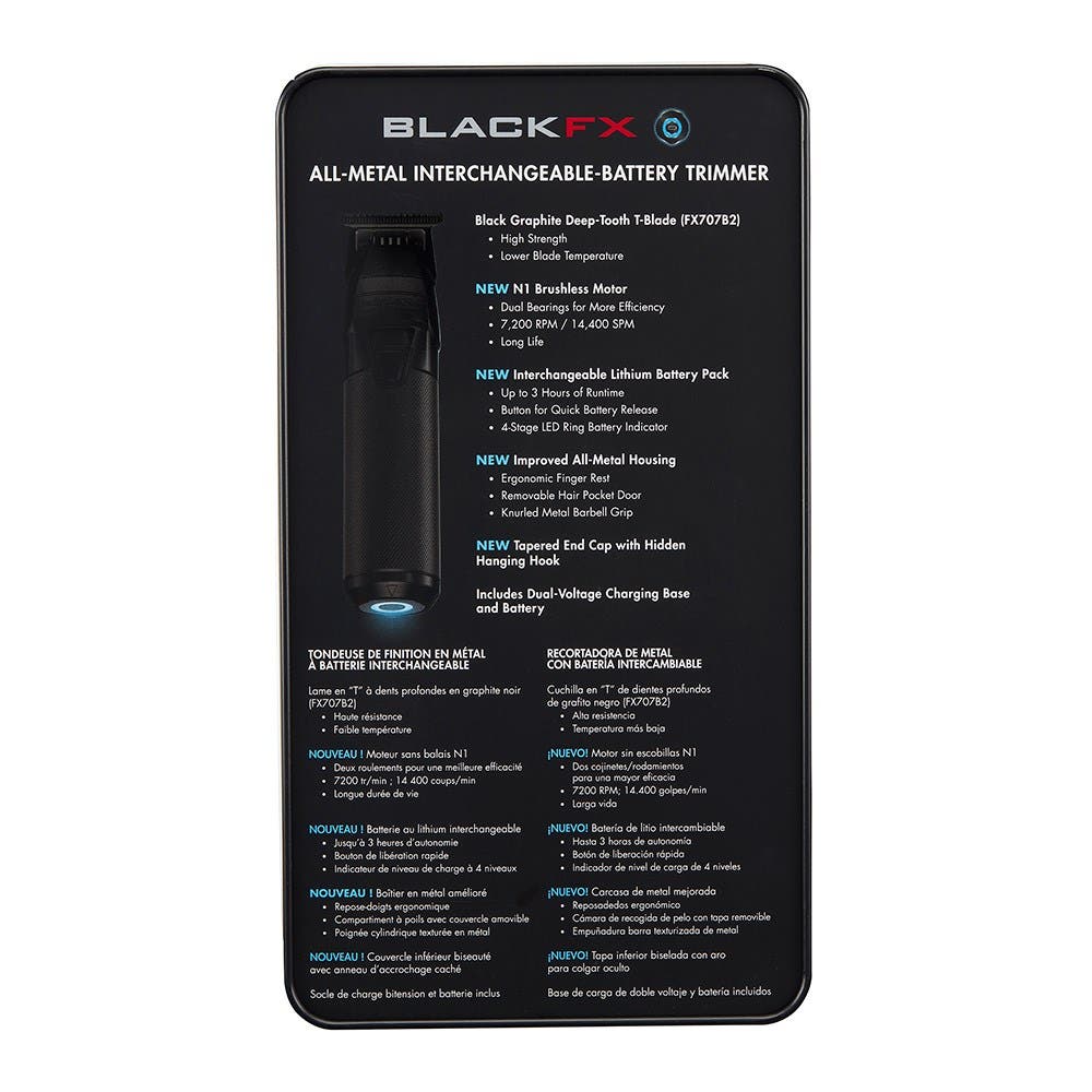 BaBylissPRO FXOne Hair Trimmer - Black