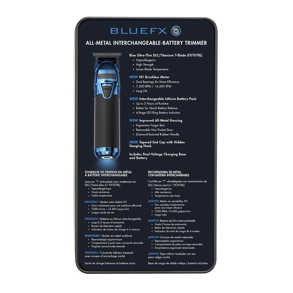 BaBylissPRO FXOne Hair Trimmer - BlueFX