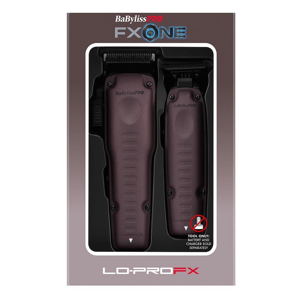 BaBylissPRO FXOne LoPROFX Hair Clipper and Trimmer Duo - Nightfall