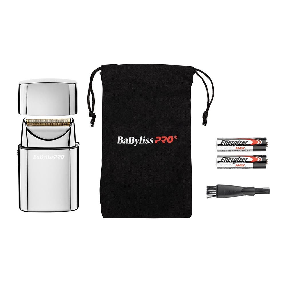 BaBylissPRO FoilFX01 Cordless Metal Single Foil Shaver - Silver