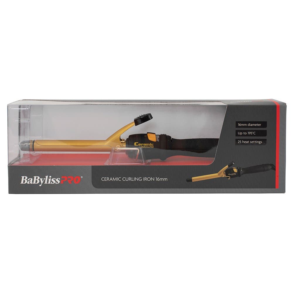BaBylissPRO Gold Ceramic Curling Iron *choose size
