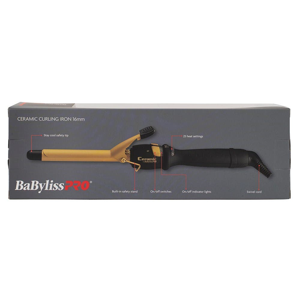 BaBylissPRO Gold Ceramic Curling Iron *choose size