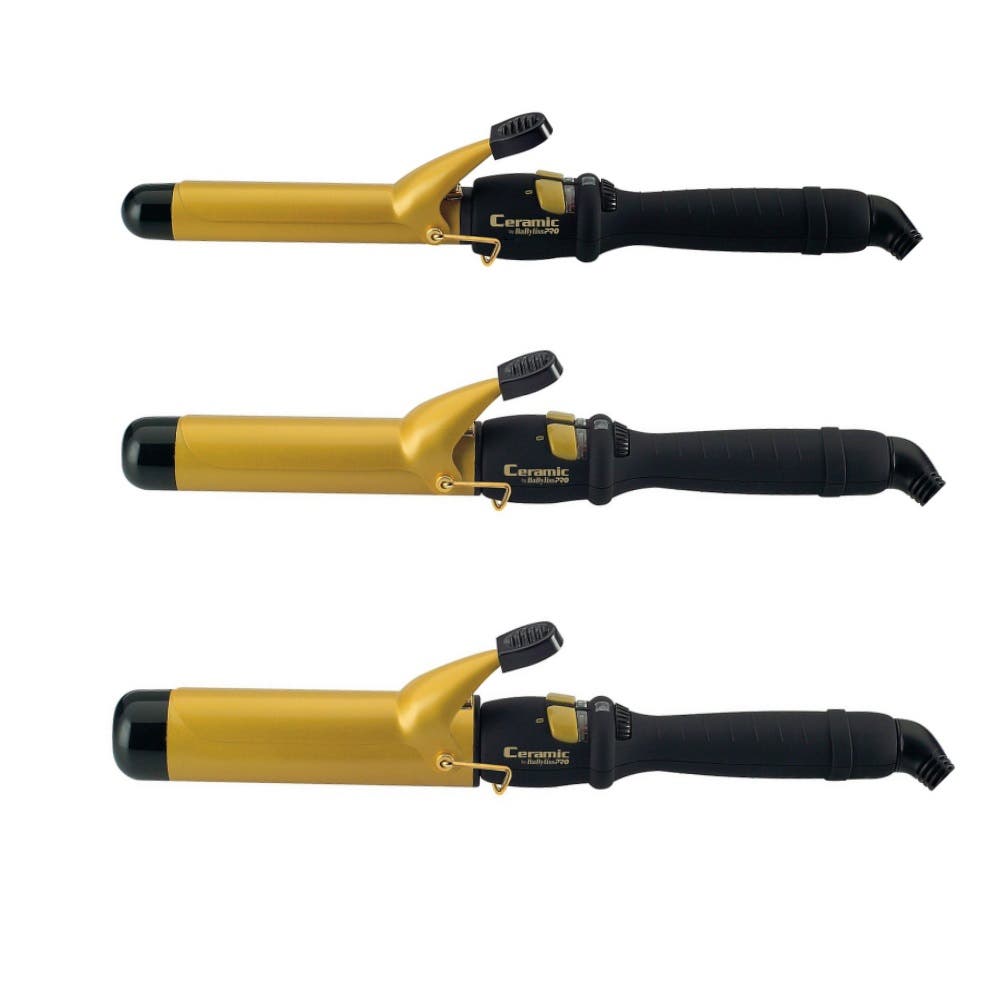 BaBylissPRO Gold Ceramic Curling Iron *choose size
