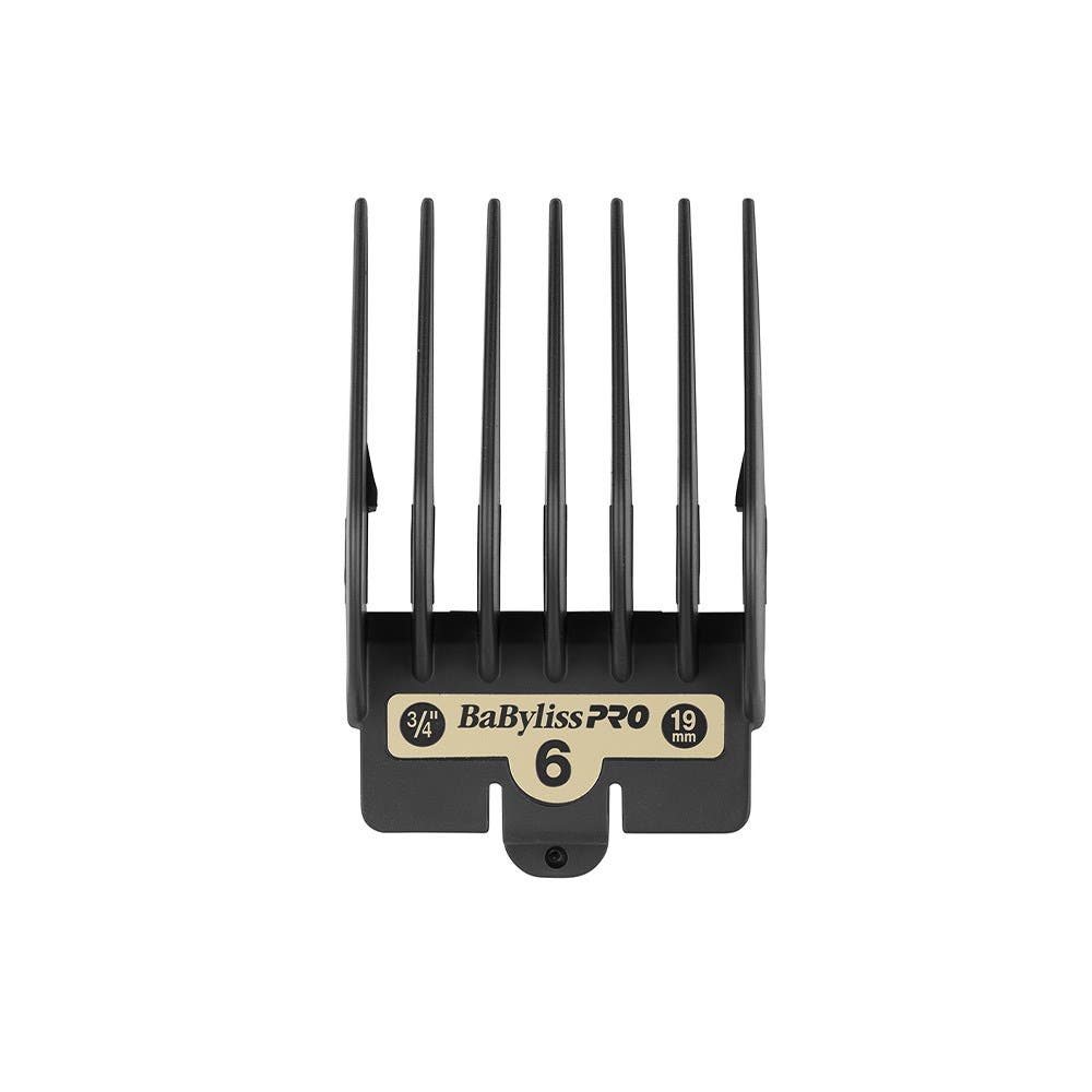 BaBylissPRO Hair Clipper Comb Attachment No 6 - 3/4" 19mm