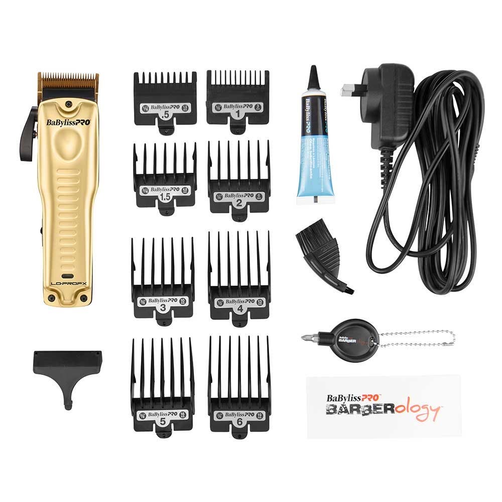 BaBylissPRO LO-PROFX High Performance Low Profile Clipper - Gold