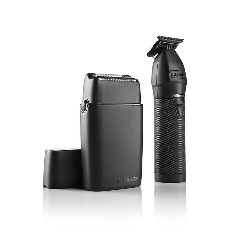 BaBylissPRO LimitedFX Collection Trimmer and Double Shaver Duo - BlackFX