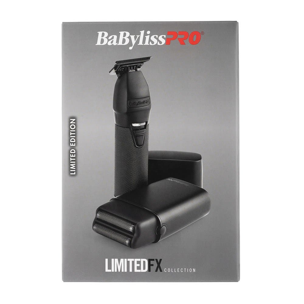 BaBylissPRO LimitedFX Collection Trimmer and Double Shaver Duo - BlackFX