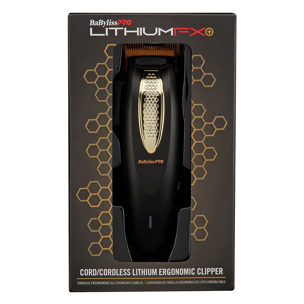 BaBylissPRO LithiumFX Cord/Cordless Ergonomic Hair Clipper