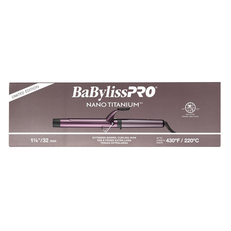 BaBylissPRO Nano Titanium Curling Iron 32mm - Limited Edition Nightfall
