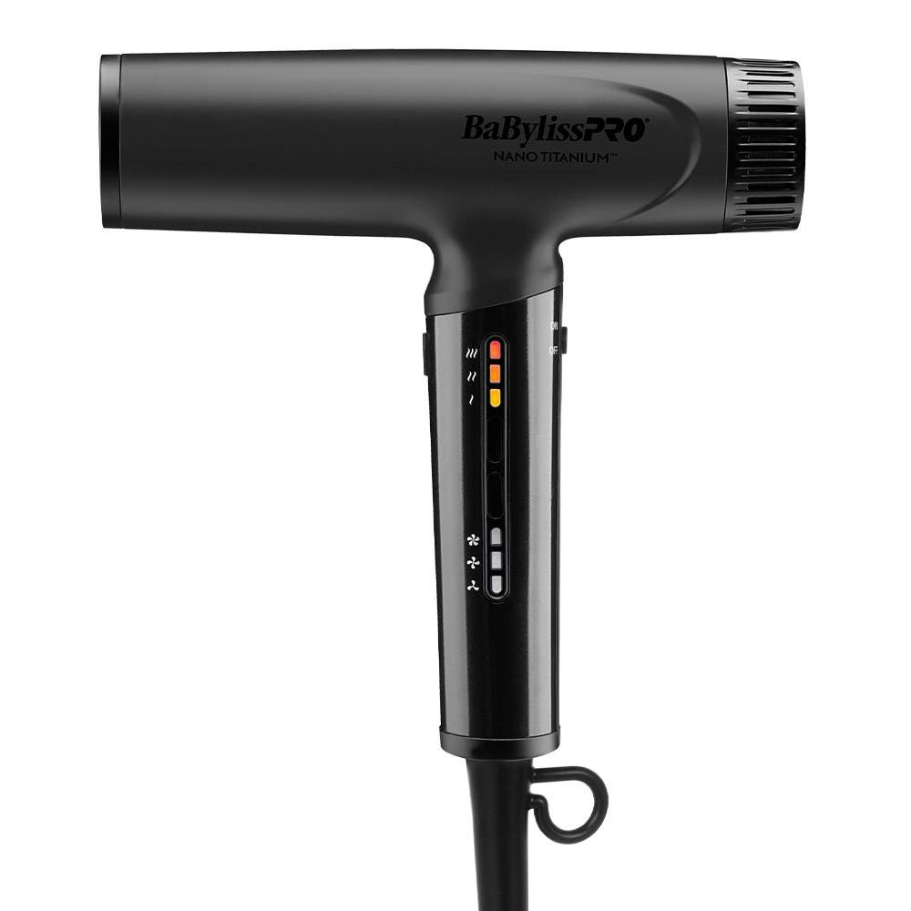 BaBylissPRO Nano Titanium Light Ionic Hair Dryer - Black