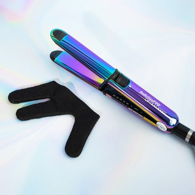 BaBylissPRO Nano Titanium Optima 3000 Stainless Steel Flat Iron/ Straightener 32mm - Chameleon