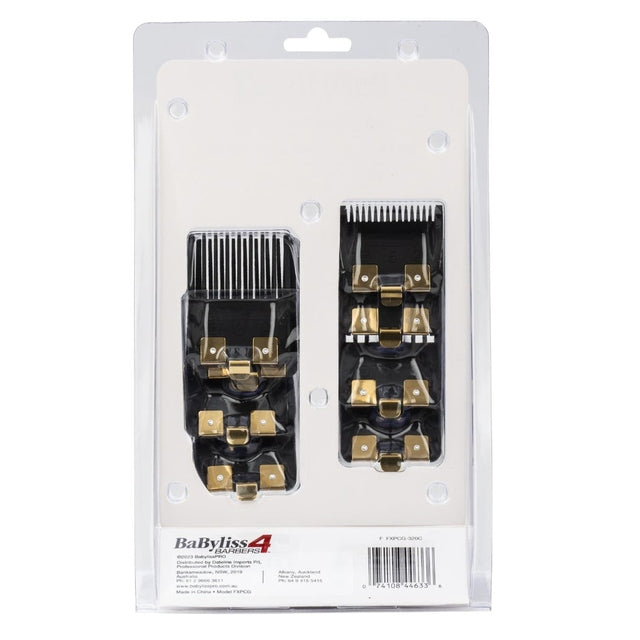 BaBylissPRO Premium Clipper Guards / Combs 8 Pack for FX870, FX825 & FX890 Clippers Only | Not for Trimmers