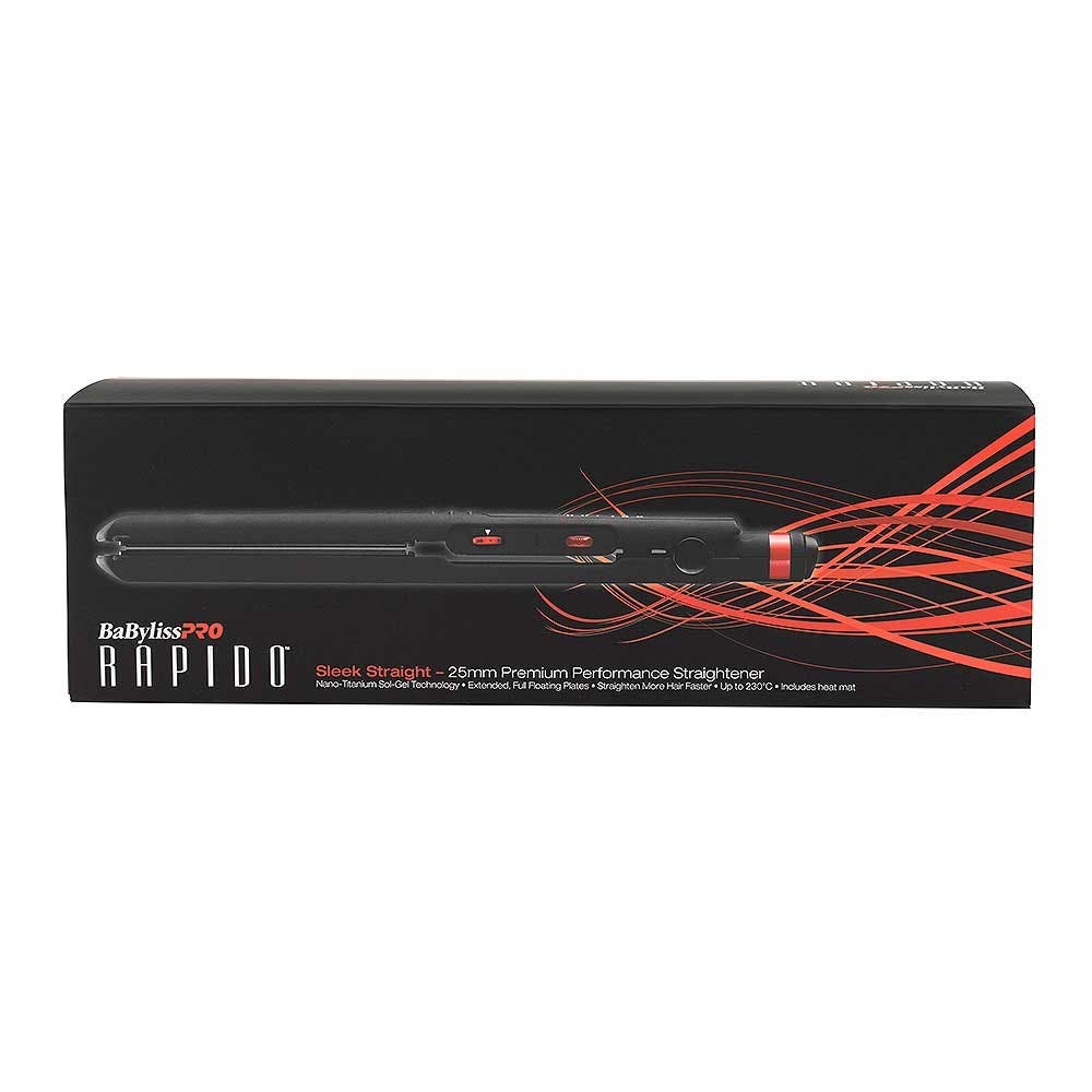BaBylissPRO RAPIDO Sleek Straight Hair Straightener