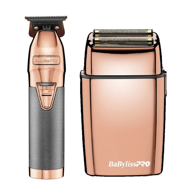 BaBylissPRO RoseFX Duo Outliner Trimmer and Double Foil Shaver