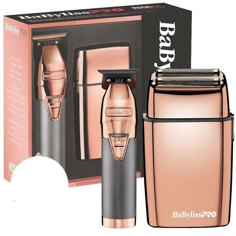 BaBylissPRO RoseFX Duo Outliner Trimmer and Double Foil Shaver