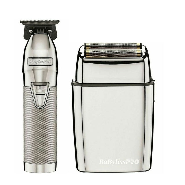 BaBylissPRO SilverFX Duo Outliner Trimmer and Double Foil Shaver
