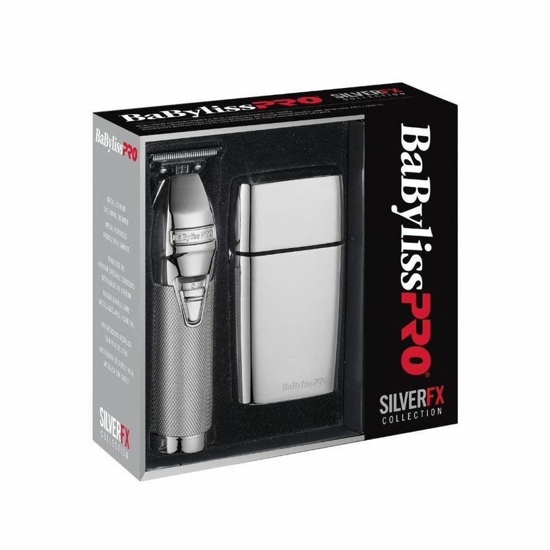 BaBylissPRO SilverFX Duo Outliner Trimmer and Double Foil Shaver