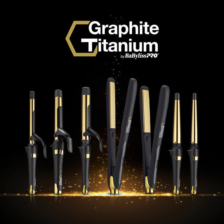 Babyliss Pro Graphite Titanium Ionic Hair Straightener 1" 25mm