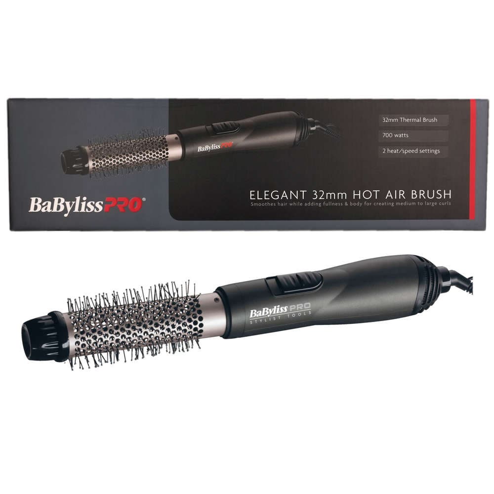 BabylissPRO Elegant Ceramic Hot Air Brush 32mm
