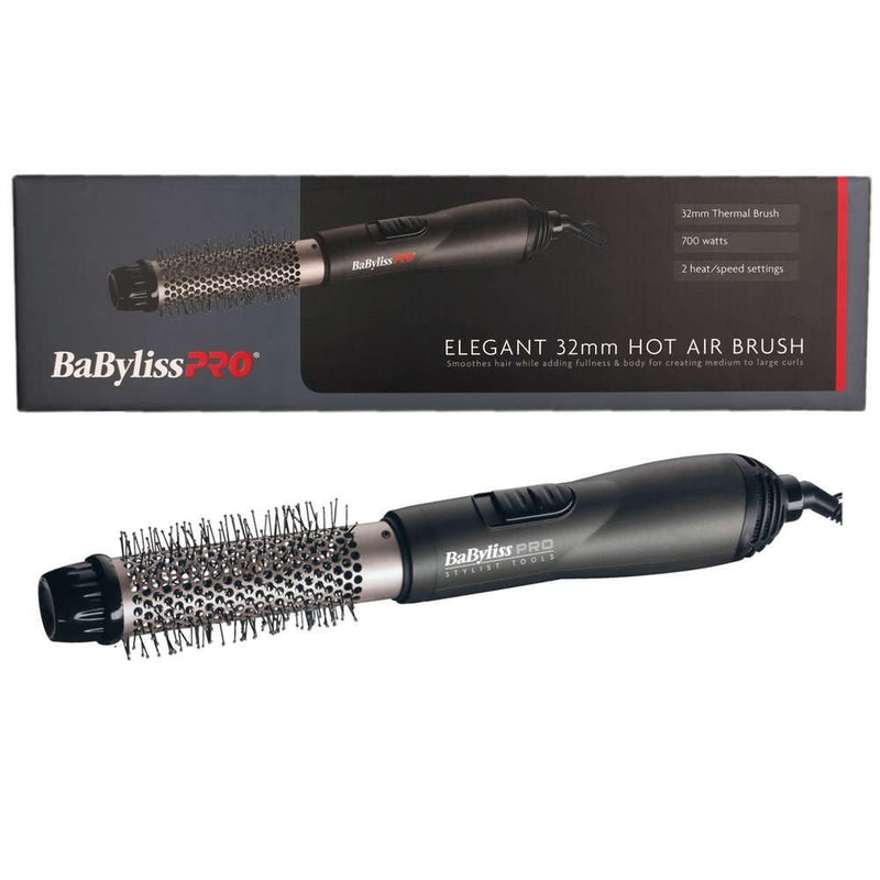 BabylissPRO Elegant Ceramic Hot Air Brush 32mm