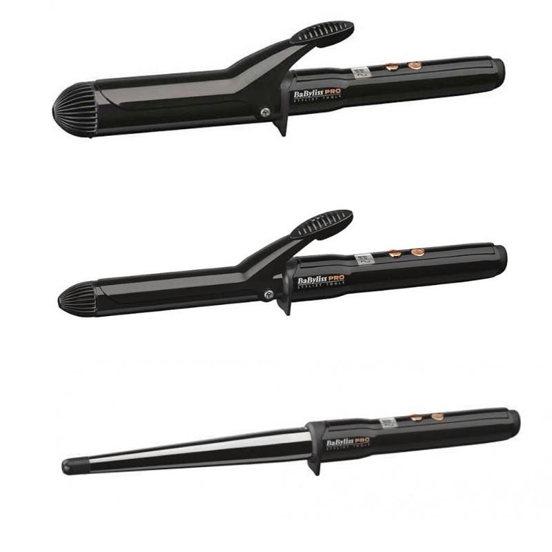 Babyliss PRO Aspire Titanium Ceramic Curling Tong * Choose Size
