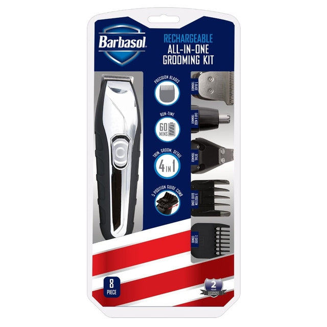 Barbasol Rechargeable All In One Grooming Kit