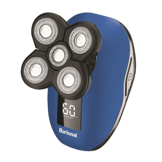 Barbasol Rechargeable LCD Head Shaver Set
