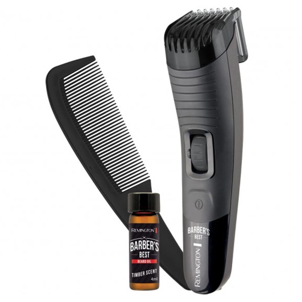 Barber's Best Beard Trimming Kit - MB4131AU Includes Beard oil and Barber Comb