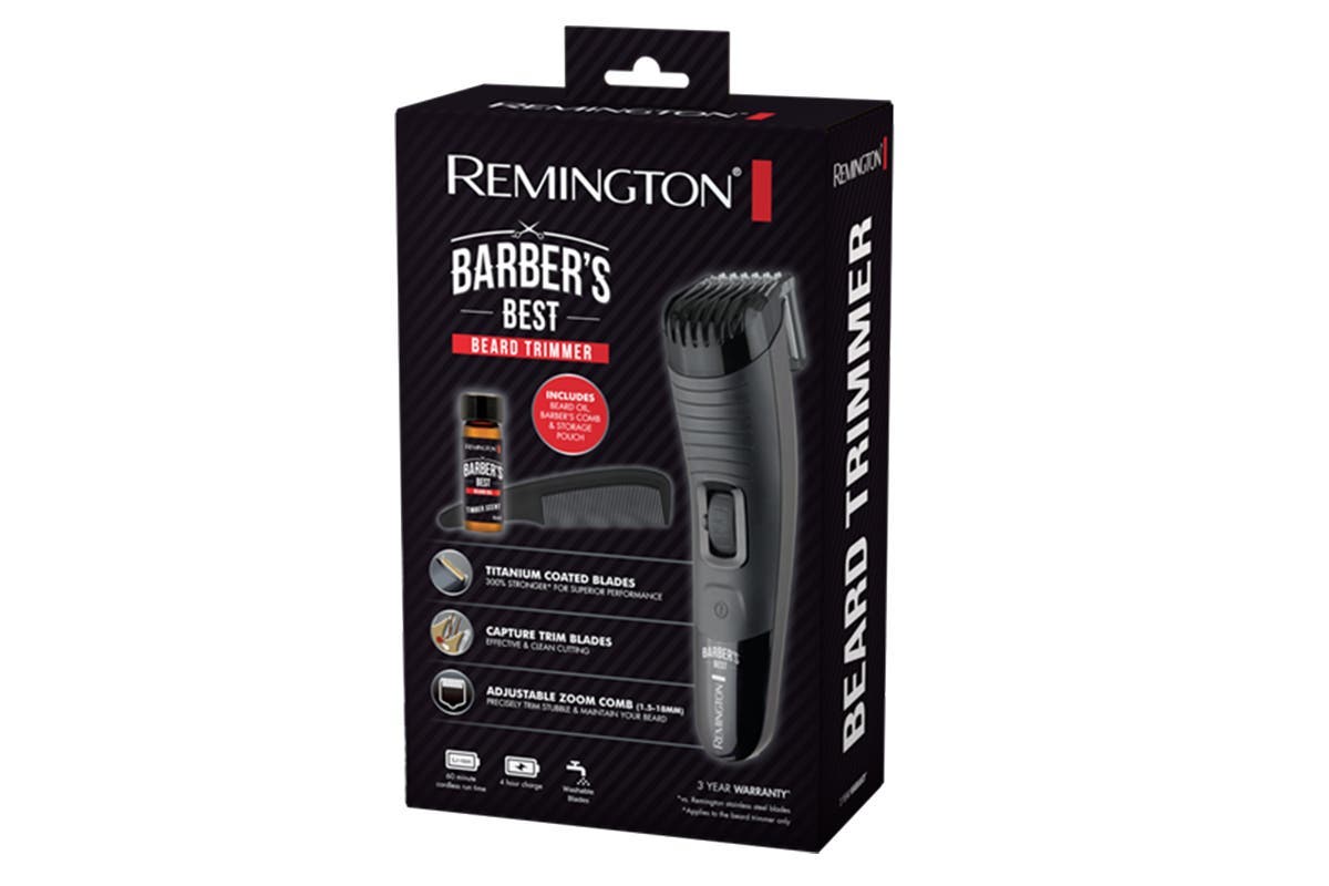 Barber's Best Beard Trimming Kit - MB4131AU Includes Beard oil and Barber Comb