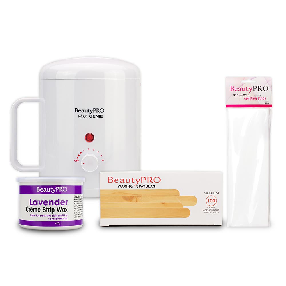 BeautyPRO Genie 450cc - Strip Wax 4 Piece Combo Kit